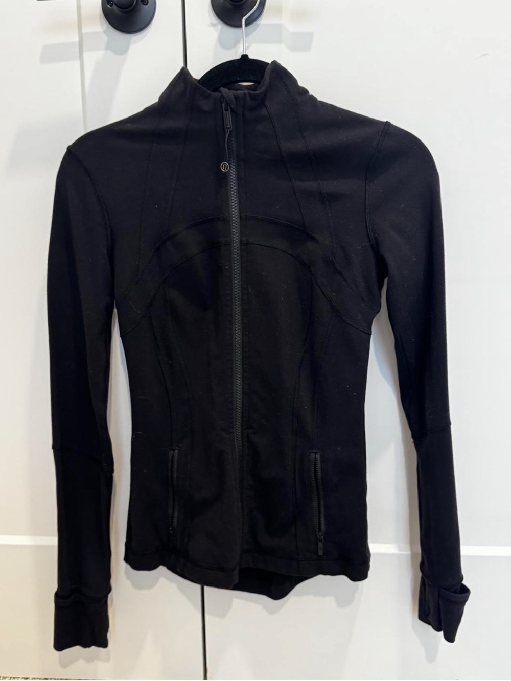 lululemon athletica Black Full-Zip Utility Jacket